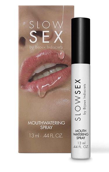 Спрей для усиления слюноотделения Slow Sex Mouthwatering Spray - 13 мл. - Bijoux Indiscrets - купить с доставкой в Армавире