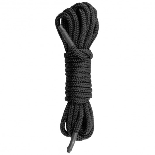 Черная веревка для бондажа Easytoys Bondage Rope - 5 м. - Easy toys - купить с доставкой в Армавире