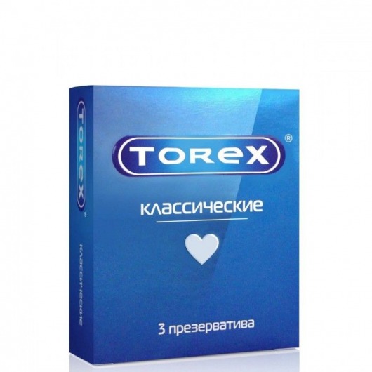Гладкие презервативы Torex  Классические  - 3 шт. - Torex - купить с доставкой в Армавире