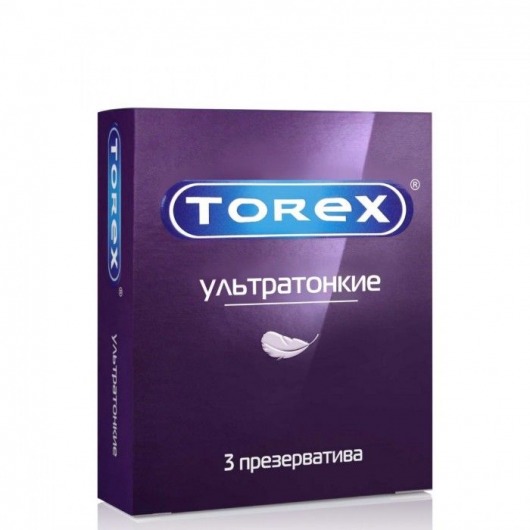 Презервативы Torex  Ультратонкие  - 3 шт. - Torex - купить с доставкой в Армавире