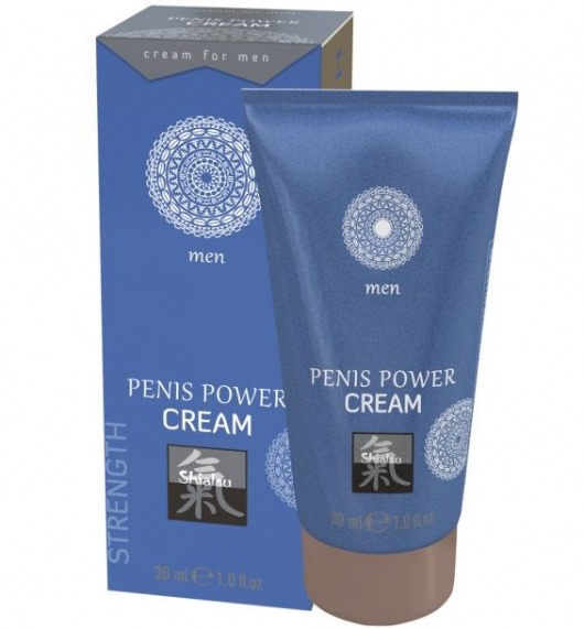 Возбуждающий крем для мужчин Penis Power Cream - 30 мл. - Shiatsu - купить с доставкой в Армавире