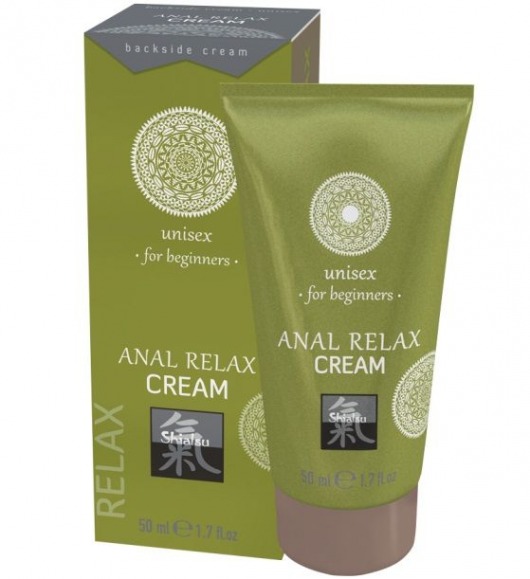 Анальный крем Anal Relax Cream - 50 мл. - Shiatsu - купить с доставкой в Армавире
