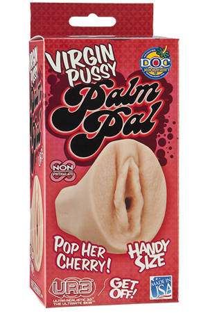 Мастурбатор-вагина Virgin Pussy ULTRASKYN Palm Pal - Doc Johnson - в Армавире купить с доставкой
