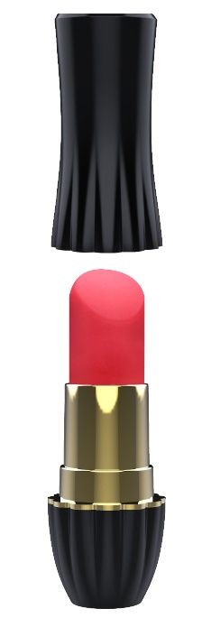 Клиторальный стимулятор-помада LIPSTICK - 9,3 см. - Dream Toys - купить с доставкой в Армавире