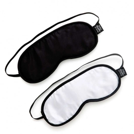 Набор из двух масок на глаза Soft Blindfold Twin Pack - Fifty Shades of Grey - купить с доставкой в Армавире