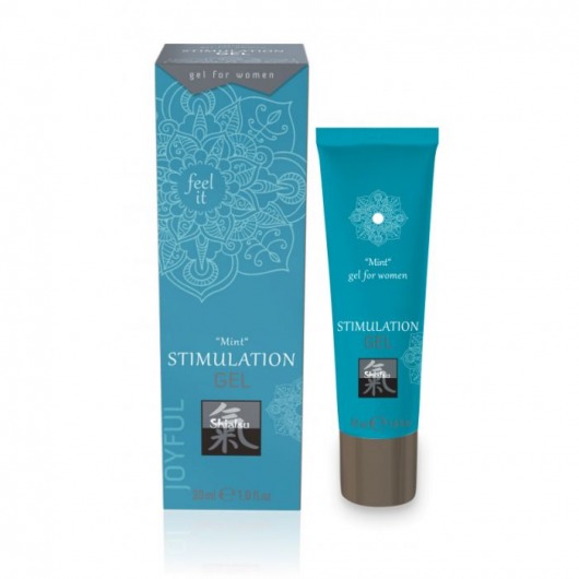 Возбуждающий интимный гель STIMULATION GEL Mint - 30 мл. - Shiatsu - купить с доставкой в Армавире