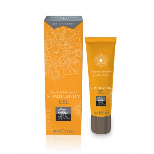 Возбуждающий интимный гель STIMULATION GEL Ginger   Cinnamon - 30 мл. - Shiatsu - купить с доставкой в Армавире