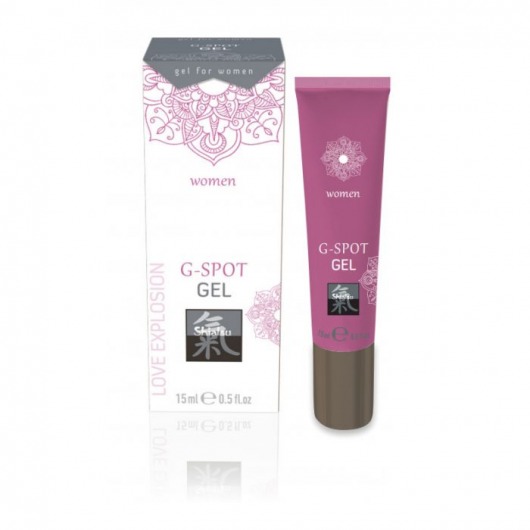Возбуждающий интимный гель G-SPOT GEL - 15 мл. - Shiatsu - купить с доставкой в Армавире