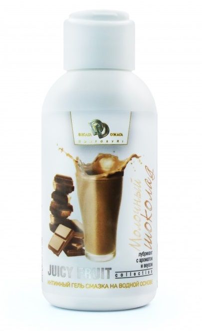 Интимный гель-смазка JUICY FRUIT с ароматом молочного шоколада - 100 мл. - БиоМед - купить с доставкой в Армавире