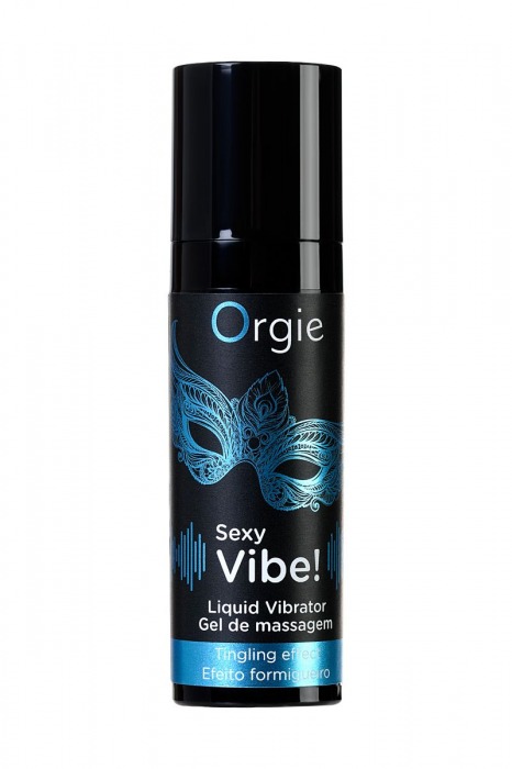 Гель для массажа ORGIE Sexy Vibe Liquid Vibrator с эффектом вибрации - 15 мл. - ORGIE - купить с доставкой в Армавире