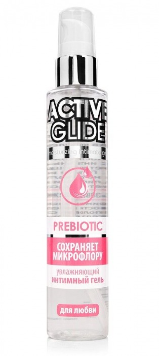 Увлажняющий интимный гель Active Glide Prebiotic - 100 гр. - Биоритм - купить с доставкой в Армавире