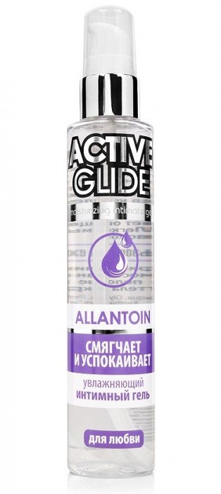 Увлажняющий интимный гель Active Glide Allantoin - 100 гр. - Биоритм - купить с доставкой в Армавире