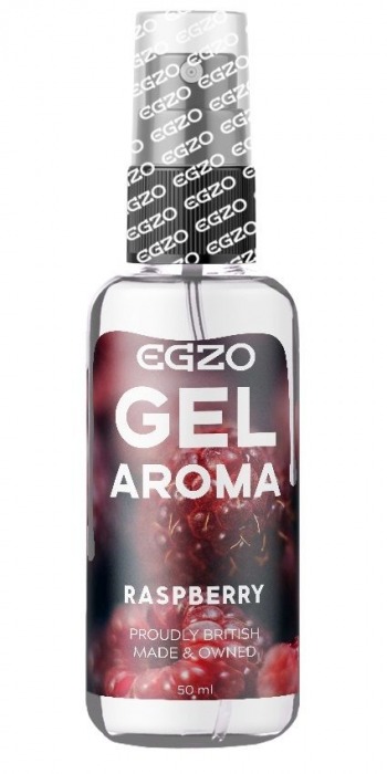Интимный лубрикант EGZO AROMA с ароматом малины - 50 мл. - EGZO - купить с доставкой в Армавире