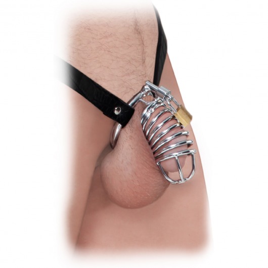 Кольцо верности Extreme Chastity Belt с фиксацией головки - Pipedream - купить с доставкой в Армавире