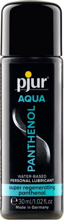 Лубрикант на водной основе с пантенолом pjur AQUA Panthenol - 30 мл. - Pjur - купить с доставкой в Армавире
