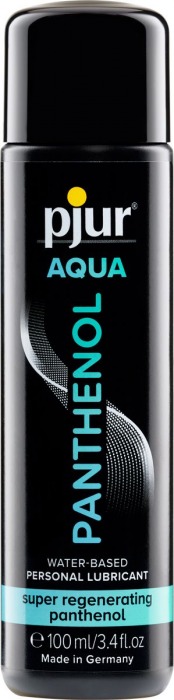 Лубрикант на водной основе с пантенолом pjur AQUA Panthenol - 100 мл. - Pjur - купить с доставкой в Армавире