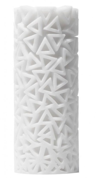 Белый 3D мастурбатор PILE - Tenga - в Армавире купить с доставкой