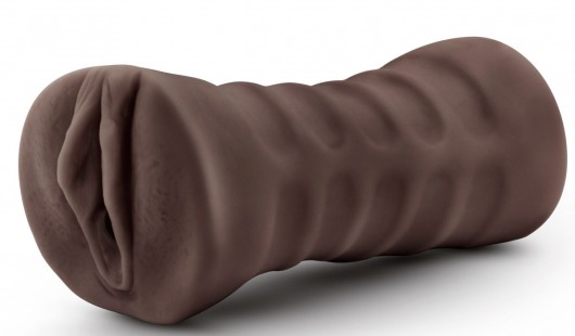 Коричневый мастурбатор-вагина Hot Chocolate Brianna - Blush Novelties - в Армавире купить с доставкой