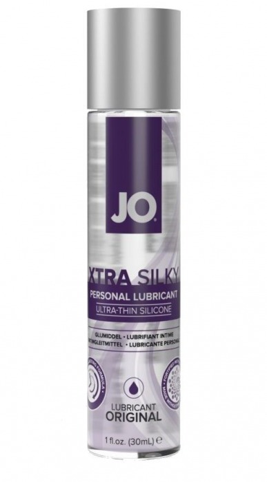 Лубрикант на силиконовой основе JO Xtra Silky - 30 мл. - System JO - купить с доставкой в Армавире