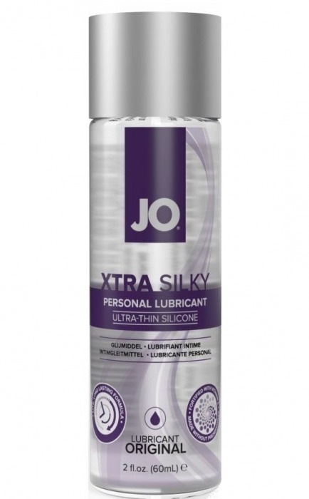 Лубрикант на силиконовой основе JO Xtra Silky - 60 мл. - System JO - купить с доставкой в Армавире