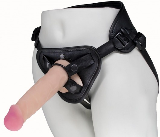 Пояс харнесс BEST UNI strap с 2 сменными насадками - 18,5 и 16 см. - LOVETOY (А-Полимер) - купить с доставкой в Армавире