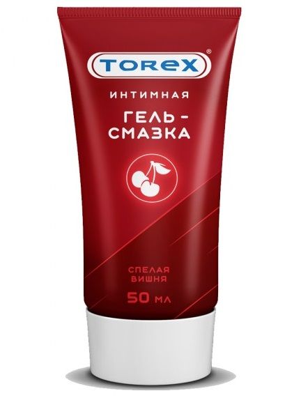 Смазка на водной основе TOREX  Спелая вишня  - 50 мл. - Torex - купить с доставкой в Армавире