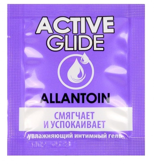 Лубрикант на водной основе Active Glide с аллантоином - 3 гр. - Биоритм - купить с доставкой в Армавире