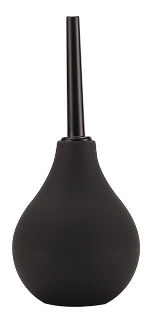 Черный анальный душ ANAL DOUCHE с прямым наконечником - Dream Toys - купить с доставкой в Армавире