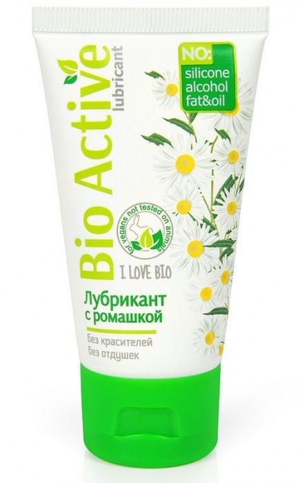 Гель-лубрикант на водной основе Bio Active - 50 гр. - Биоритм - купить с доставкой в Армавире