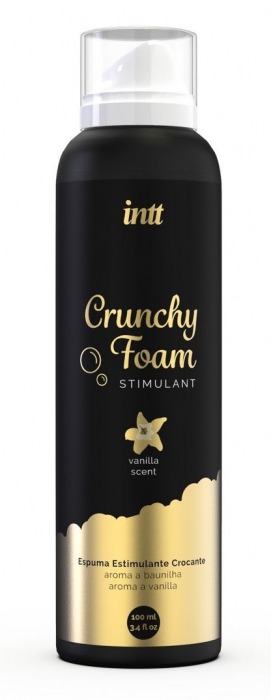 Пенка для массажа Crunchy Foam Stimulant Vanilla - 100 мл. - INTT - купить с доставкой в Армавире