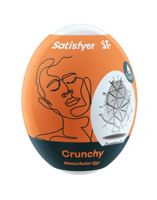 Мастурбатор-яйцо Satisfyer Crunchy Mini Masturbator - Satisfyer - в Армавире купить с доставкой
