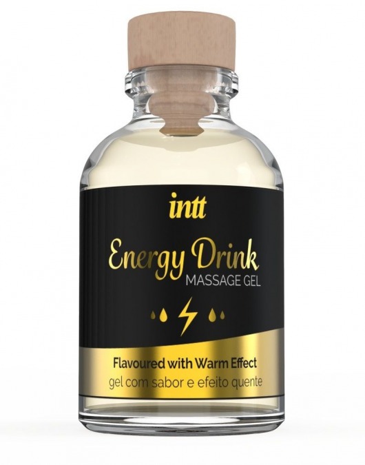 Массажный гель с согревающим эффектом Energy Drink - 30 мл. - INTT - купить с доставкой в Армавире