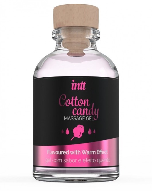 Массажный гель с согревающим эффектом Cotton Candy - 30 мл. - INTT - купить с доставкой в Армавире
