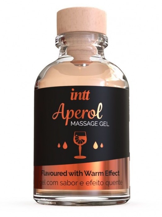 Массажный гель с согревающим эффектом Aperol - 30 мл. - INTT - купить с доставкой в Армавире