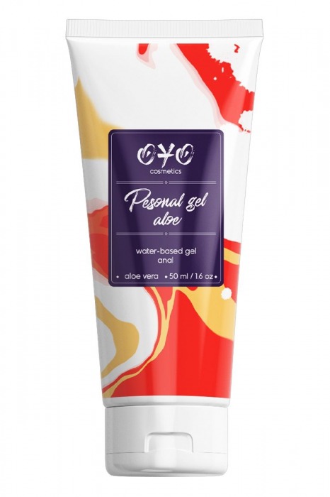 Анальная смазка на водной основе OYO Personal Gel Aloe - 50 мл. - OYO - купить с доставкой в Армавире