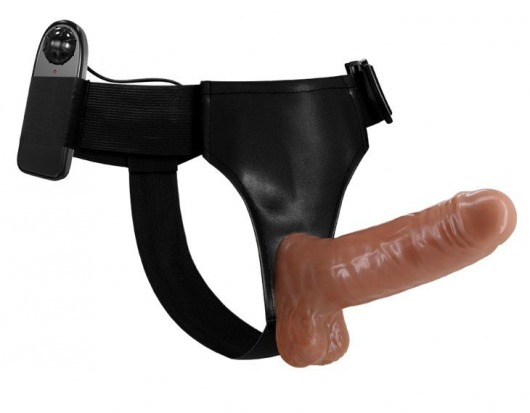 Страпон на трусиках с вибрацией Ultra Passionate Harness - 16 см. - Baile - купить с доставкой в Армавире