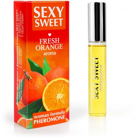 Парфюм для тела с феромонами Sexy Sweet с ароматом апельсина - 10 мл. -  - Магазин феромонов в Армавире