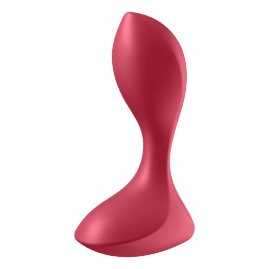Красный вибромассажёр простаты Satisfyer Backdoor Lover - 14 см. - Satisfyer - в Армавире купить с доставкой