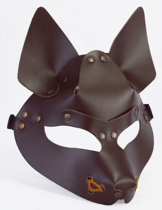 Коричневая маска Wolf - Sitabella - купить с доставкой в Армавире
