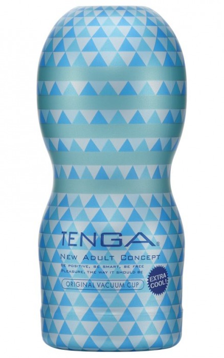 Мастурбатор с охлаждающей смазкой TENGA Original Vacuum Cup Extra Cool - Tenga - в Армавире купить с доставкой