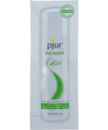 Лубрикант на водной основе pjur WOMAN Aloe - 2 мл. - Pjur - купить с доставкой в Армавире