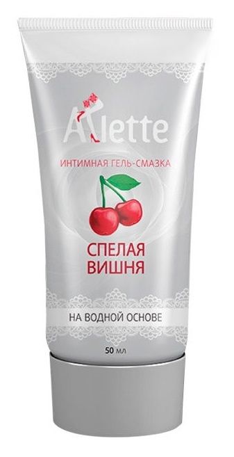Интимная гель-смазка на водной основе Arlette  Спелая вишня  - 50 мл. - Arlette - купить с доставкой в Армавире