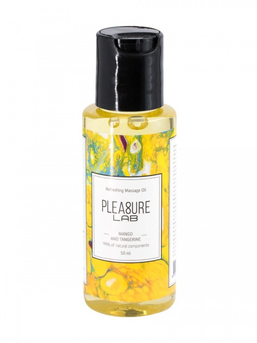 Массажное масло Pleasure Lab Refreshing с ароматом манго и мандарина - 50 мл. - Pleasure Lab - купить с доставкой в Армавире