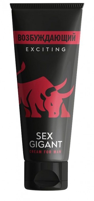 Возбуждающий крем для мужчин Sex Gigant - 80 мл. - Миагра - купить с доставкой в Армавире
