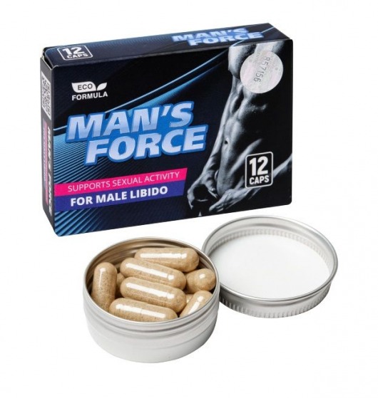 Пищевой концентрат для мужчин MANS FORCE  - 12 капсул - Sitabella - купить с доставкой в Армавире