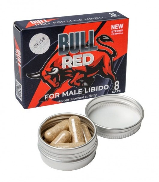 Пищевой концентрат для мужчин BULL RED - 8 капсул - Sitabella - купить с доставкой в Армавире