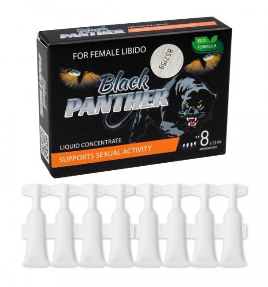 Пищевой концентрат для женщин BLACK PANTER - 8 монодоз (по 1,5 мл.) - Sitabella - купить с доставкой в Армавире