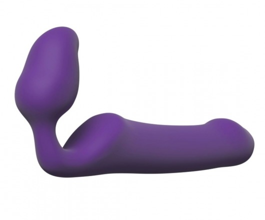 Фиолетовый безремневой страпон Queens L - Adrien Lastic - купить с доставкой в Армавире