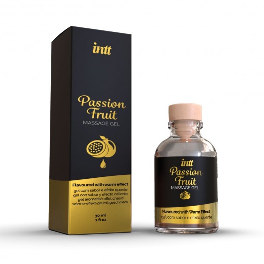 Массажный гель с ароматом маракуйи Passion Fruit - 30 мл. - INTT - купить с доставкой в Армавире