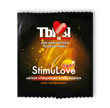 Разогревающий гель-лубрикант Stimulove Light в одноразовой упаковке - 4 гр. - Биоритм - купить с доставкой в Армавире